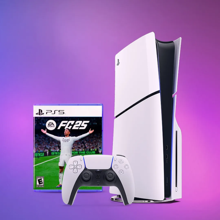 PlayStation 5 Slim con Lectora + Dualsense Blanco + EA Sports FC 25